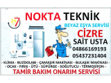 Cizre Nokta Teknik Beyaz Eşya Servisi