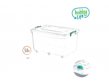 Hobby Life Multibox Dikdörtgen Tekerlekli Saklama Kabı 50 Lt